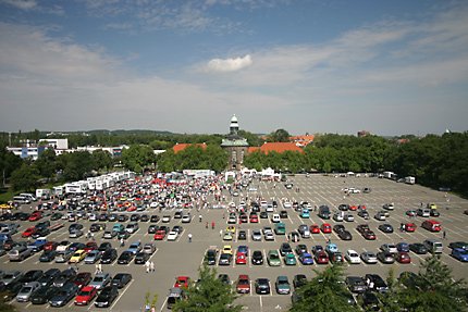 Platz der Völkerfreundschaft in Zwickau