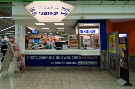 TicketShop im Globus SB-Warenhaus Zwickau  in Zwickau