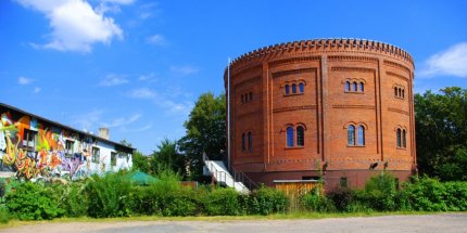 Alter Gasometer in Zwickau