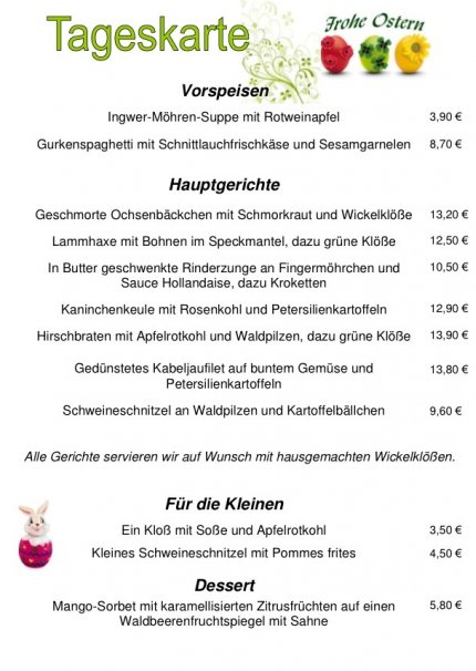 Essen / Trinken Hartmannsdorf bei Kirchberg